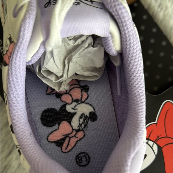 Disney White and Purple Sneakers - Picture 2 of 4